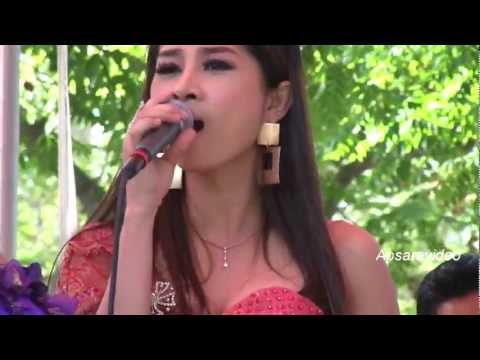 A group of Khmer singers singing classic Ramvong song during Khmer New Year celebration
