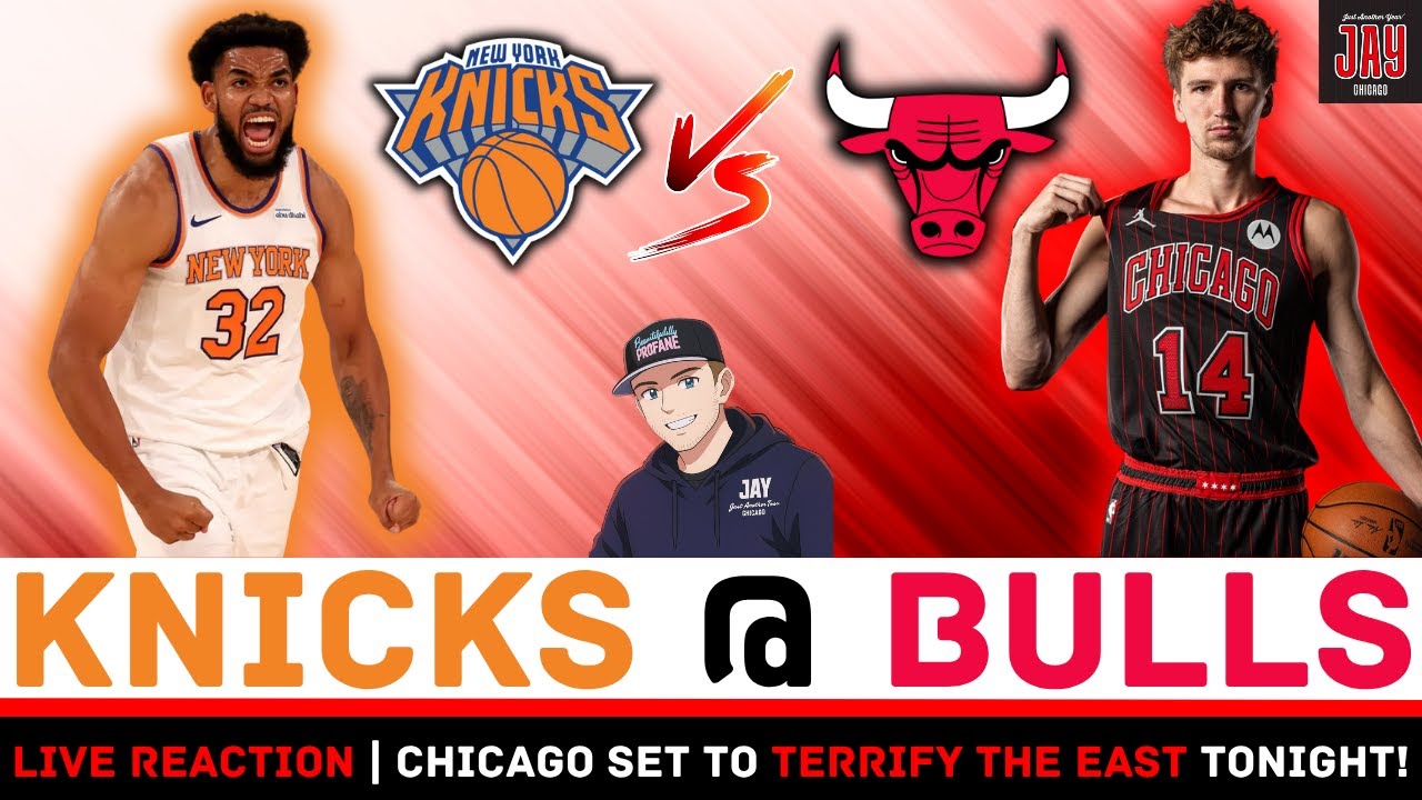 Live: Knicks vs. Bulls | NBA Cup Group Play – Play-by-Play & Instant Reactions 🏀