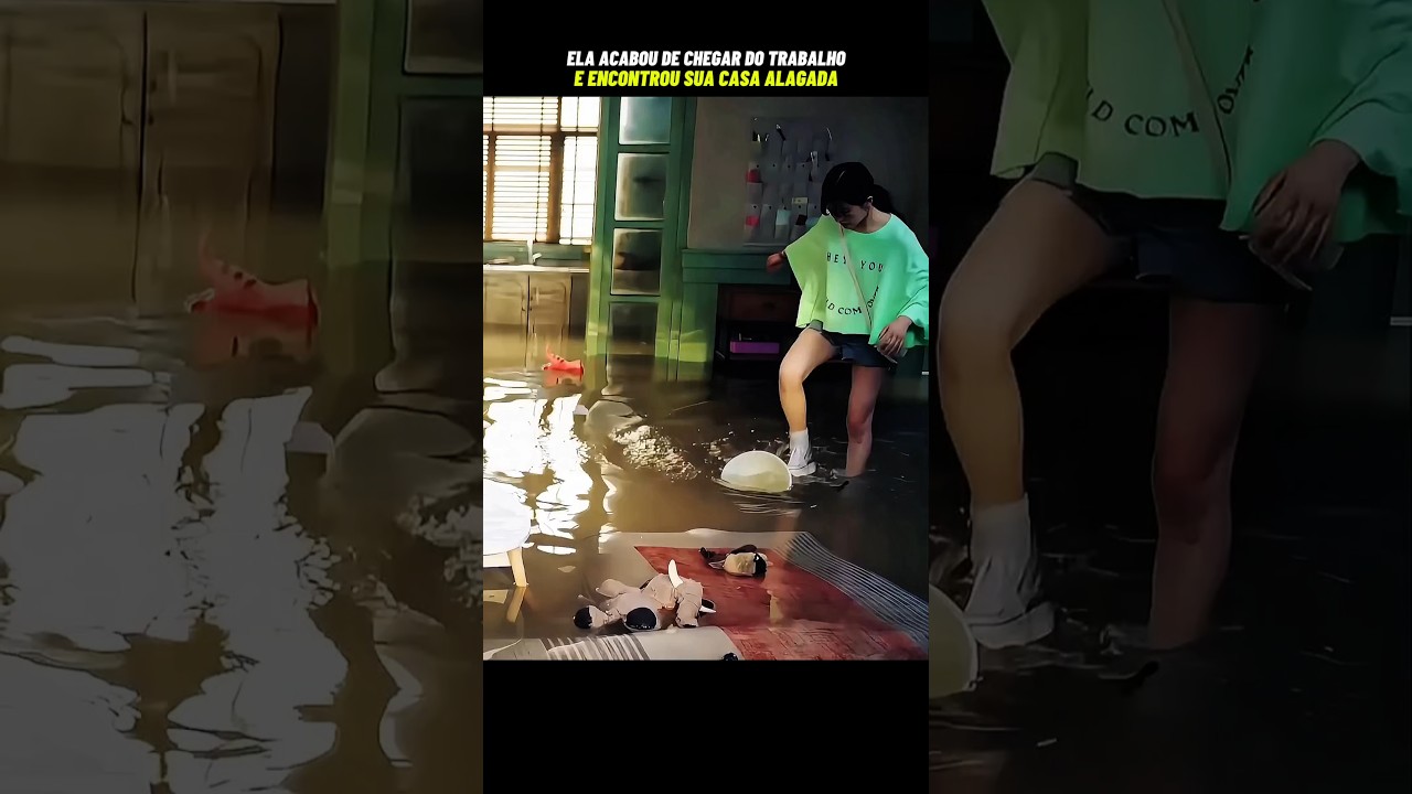 Surpresa Chocante: Casa Alagada Após o Trabalho! 😱
