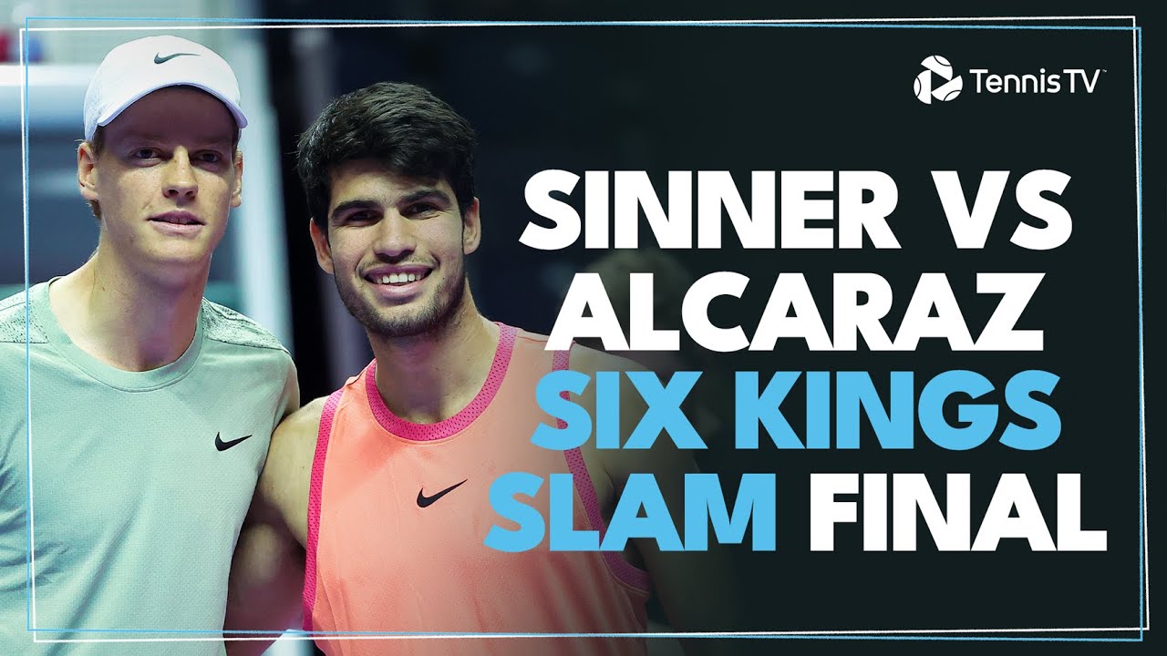 Jannik Sinner vs Carlos Alcaraz For The Six Kings Slam Title 🏆| Six Kings Slam Final Highlights
