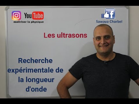 Mesure expérimentale de la longueur d'onde des ultrasons 📡