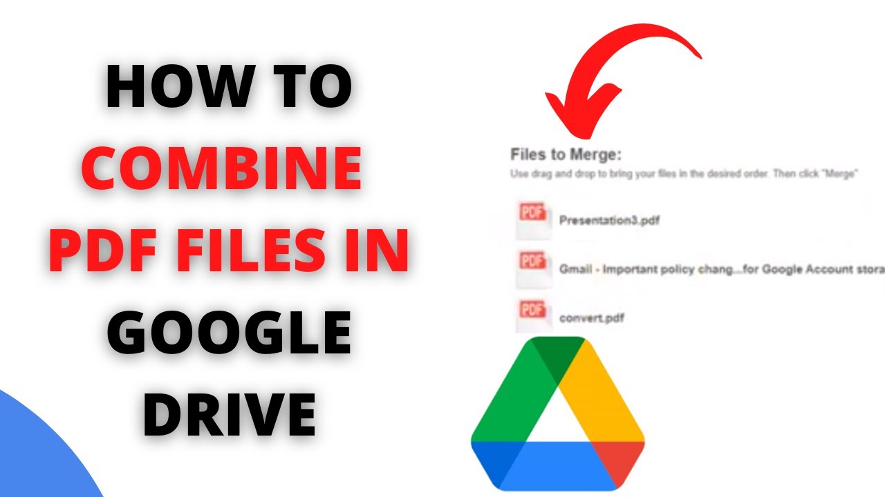 Merge PDFs in Google Drive ЁЯУД