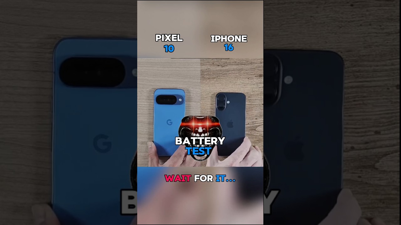Pixel 10 vs iPhone 16: Battery Life Showdown 🔋