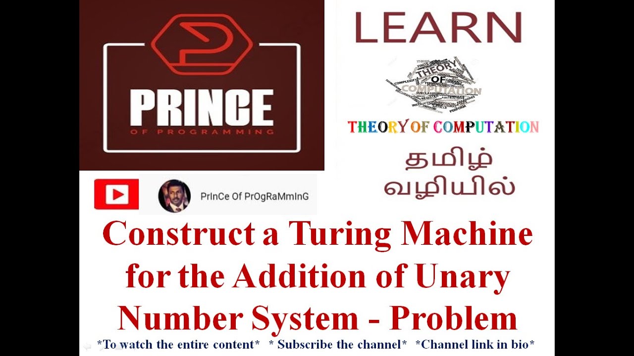 Designing a Turing Machine for Unary Number System Addition