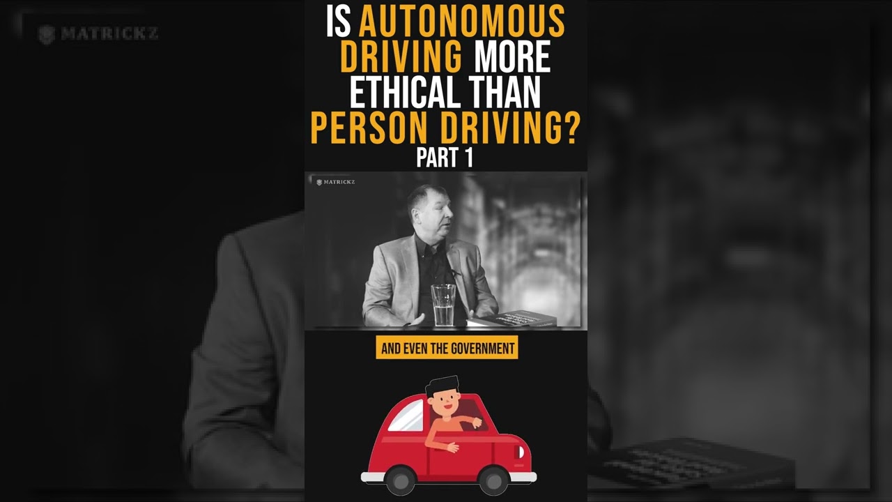 Is Autonomous Driving More Ethical? 🚗 Part 1