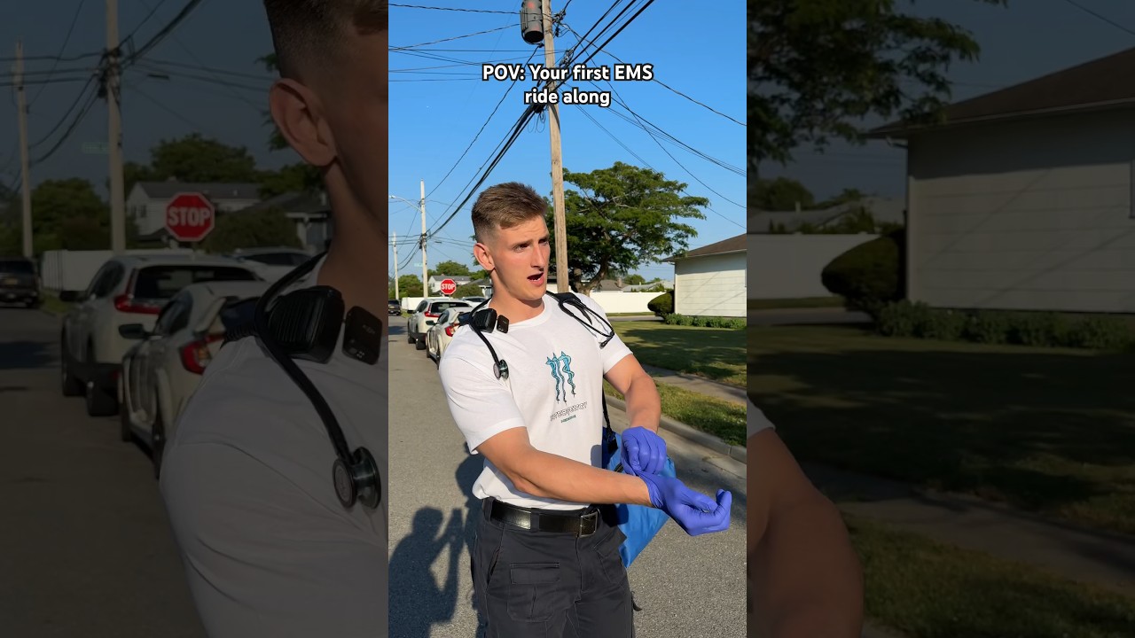 My First EMS Ride Along 🚑