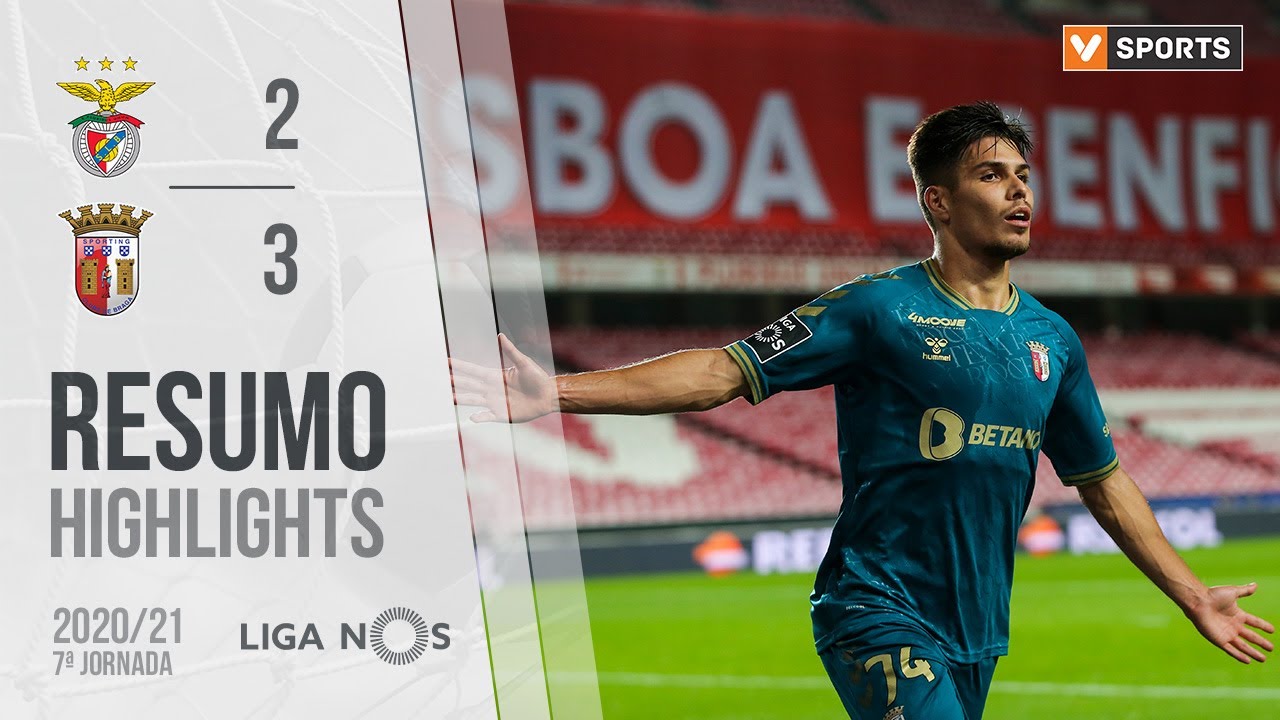Benfica 2-3 SC Braga: Liga Portugal Highlights ⚽