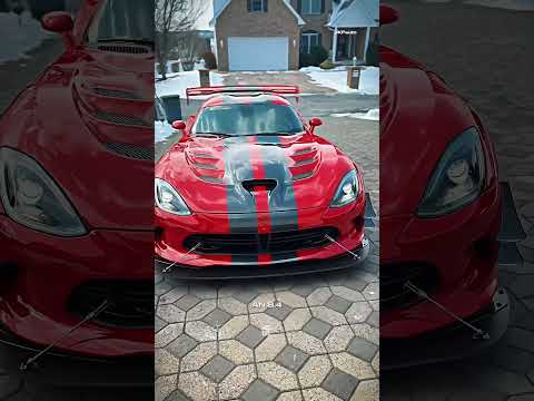 America’s street-legal supercar: the Dodge Viper ACR 🐍
