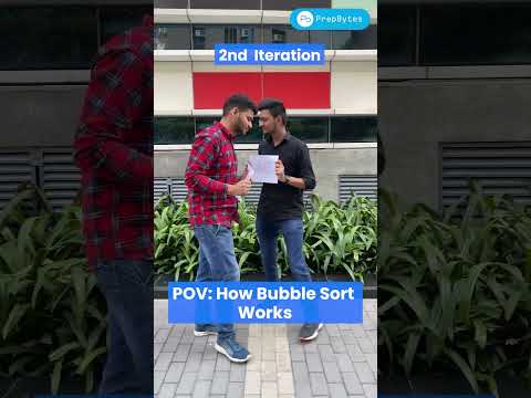 Watch How Bubble Sort Algorithm Organizes Data in Seconds - Sorting Made Easy!