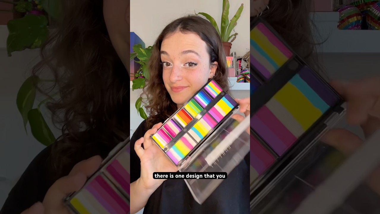 My #1 essential face paint design 🎨✨ #facepainting #facepaint #facepaintingideas #facepainttutorial