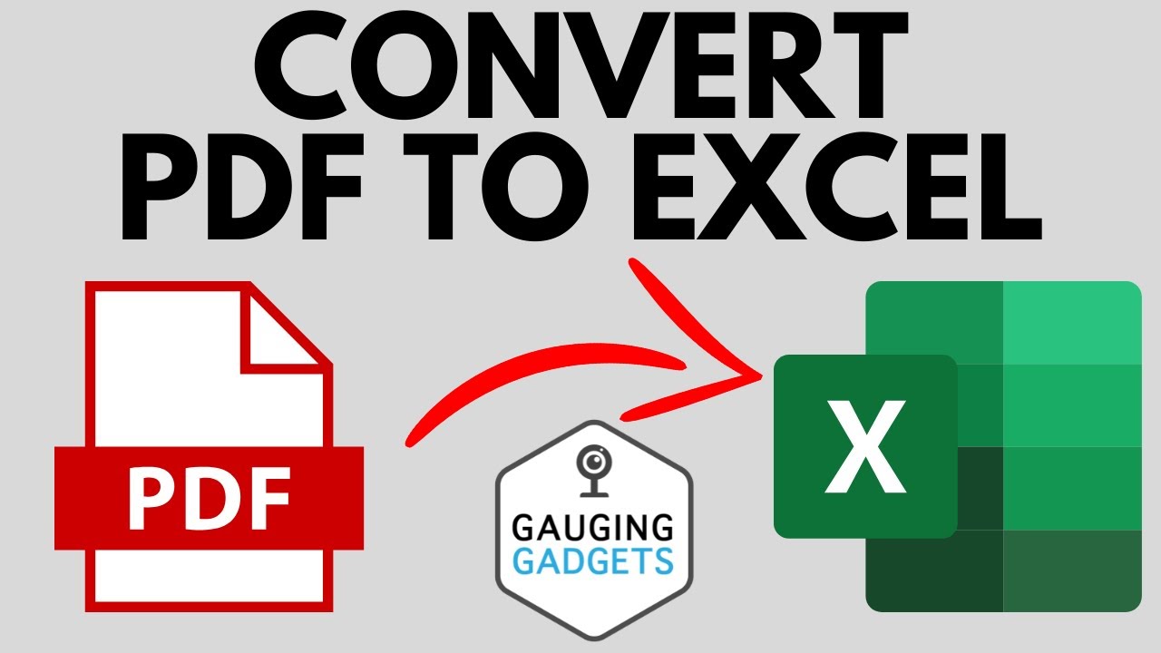 Easy Guide to Convert PDF to Excel π