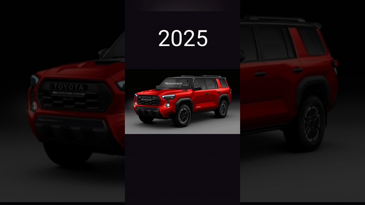 Toyota 4Runner Evolution 1983-2025 🚙