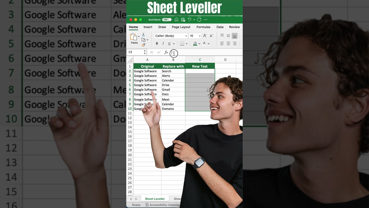 How To Substitute Words in Excel with Substitute Function