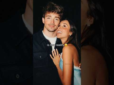 The comment is reality now 😭 Alexandra saint mleux & Charles Leclerc are now engaged 🩷