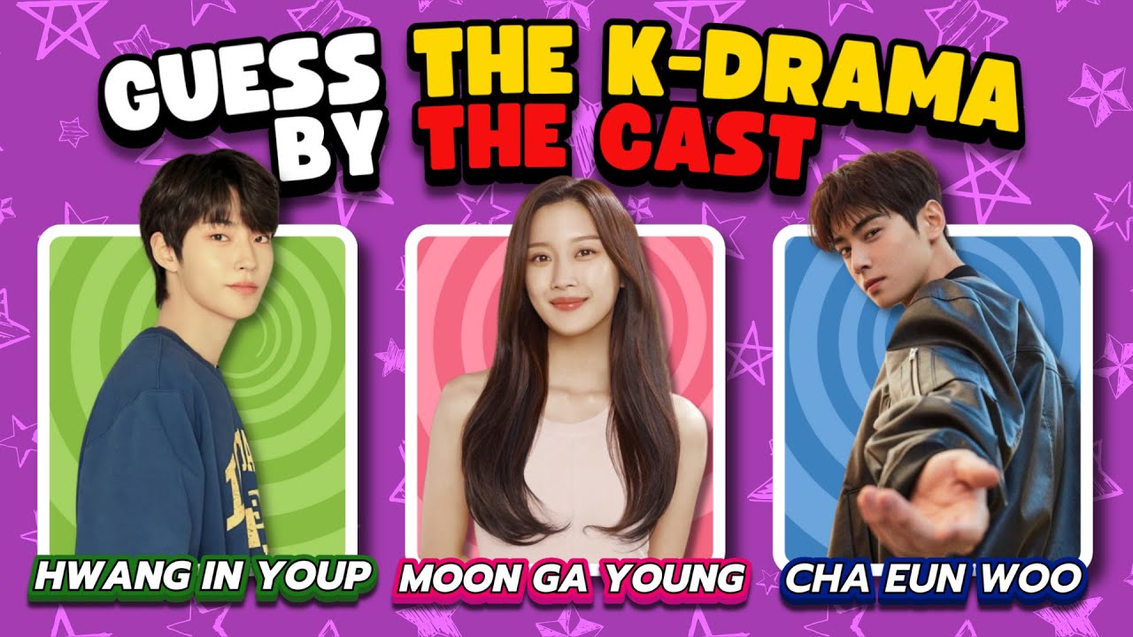 Can You Identify the K-Drama Just by Its Cast? 🎬 Test Your Knowledge!