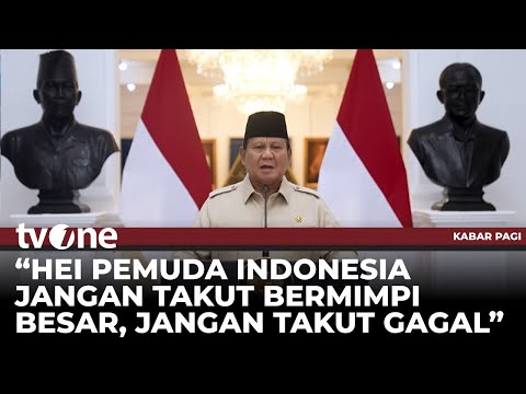 MERINDING! Pesan Prabowo di Hari Sumpah Pemuda ke-97 | tvOne