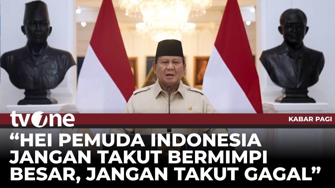 Prabowo Sampaikan Pesan Inspiratif di Hari Sumpah Pemuda ke-97 ๐ฎ๐ฉ