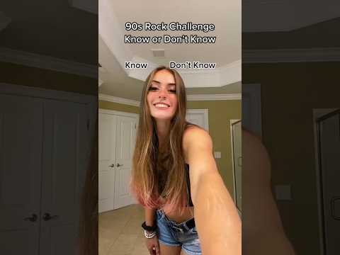 How many 90s rock songs do you know? 🧐 #music #challenge #rock #alternative #90s