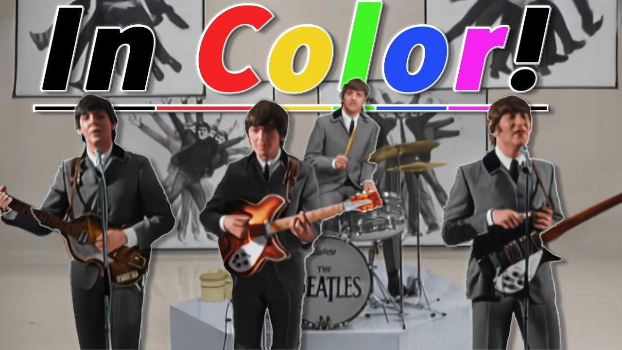The Beatles - I Should Have Known Better (live) [COLORIZED]