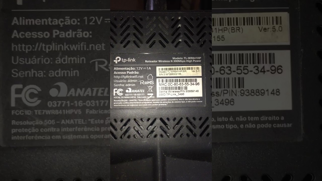 Como Encontrar a Senha de Fábrica do Wi-Fi TP-Link TL-WR841HP 🔑