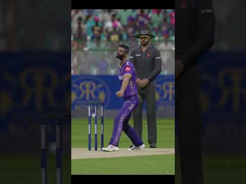 “Varun Chakravarthy 🔥 Unplayable Delivery | Bold Wicket | Cricket 24 Gameplay” #shorts #gaming
