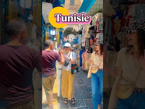 🌞Découverte de la Tunisie, jour 1! Centre ville et Médina! #art #tunisie #travel