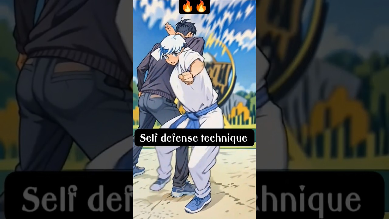 Karate self-defence technique #tutorial #selfdefence #martialarts #karate #safety #kickboxing