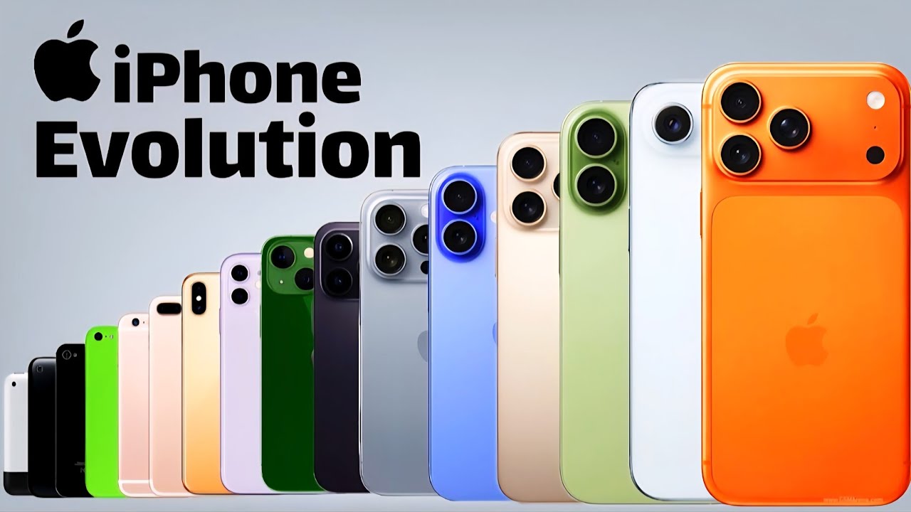 iPhone Evolution: 2007-2025 📱
