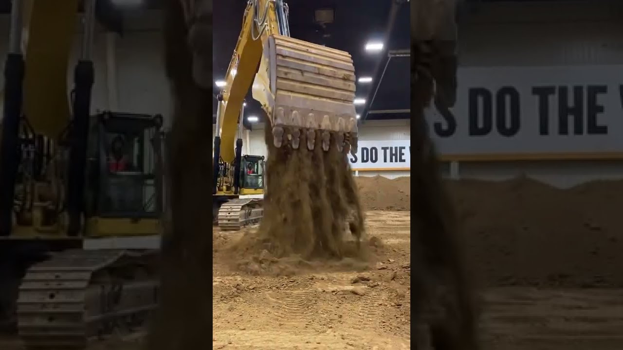 Caterpillar 302 Mini Excavator Operation at Edwards