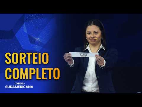 RESUMO | SORTEIO DA FASE DE GRUPOS DA CONMEBOL SUDAMERICANA 2026