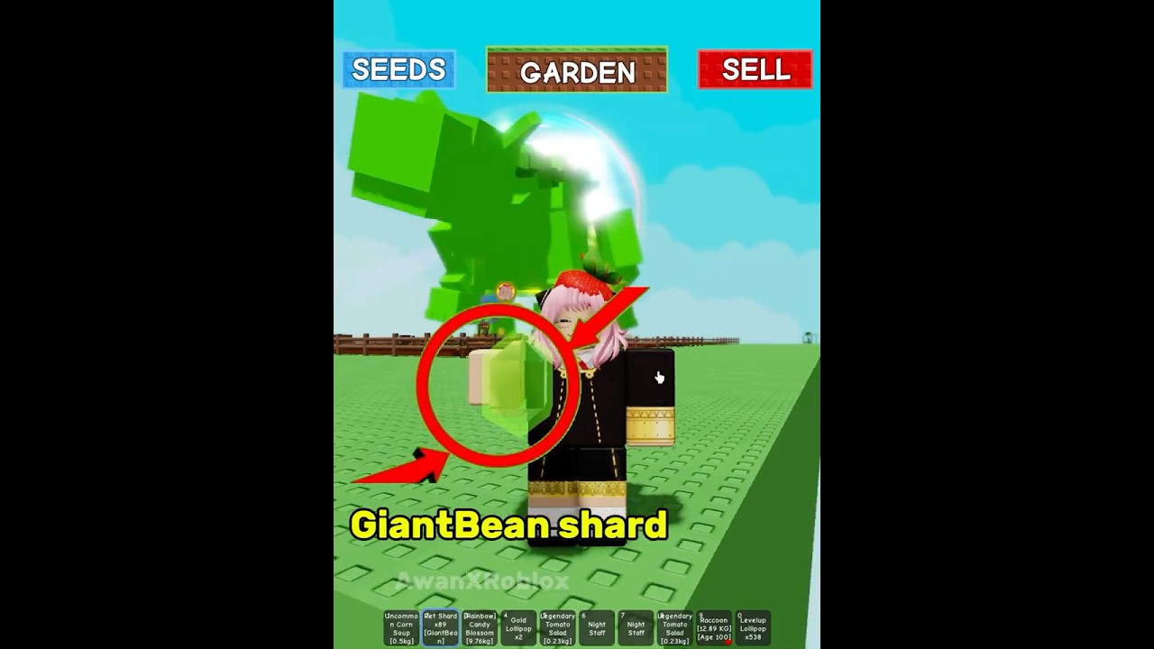 Mega vs GiantBean: Epic Roblox Grow a Garden Battle! 🌱