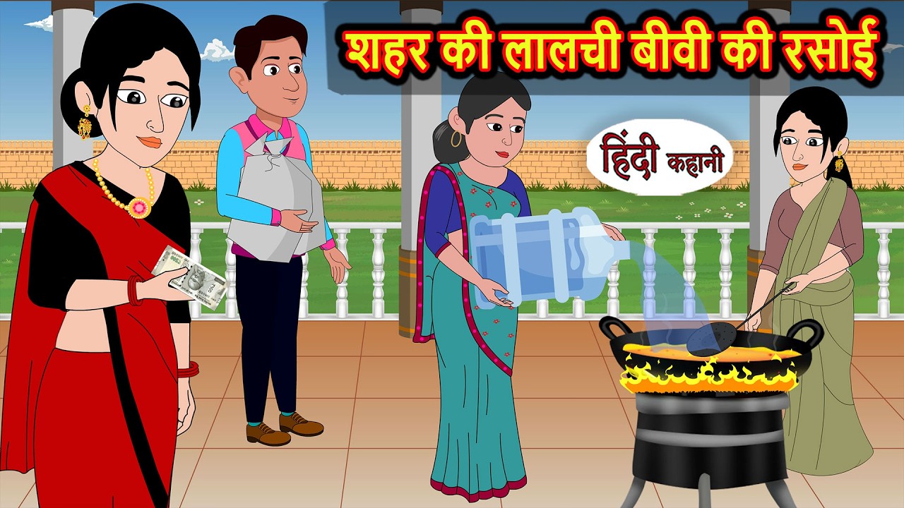 लालची बीवी की रसौई: मजेदार हिंदी कहानी 😊