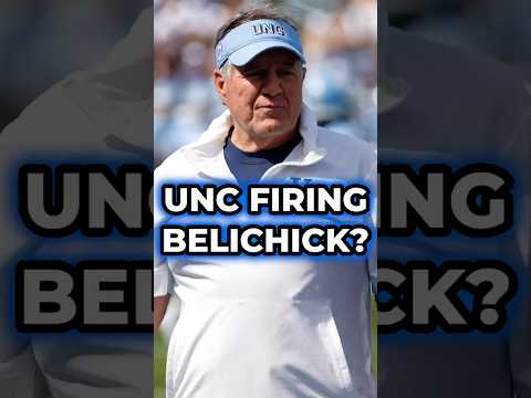 North Carolina Set To FIRE Bill Belichick Already?? #cfb #collegefootball #shorts
