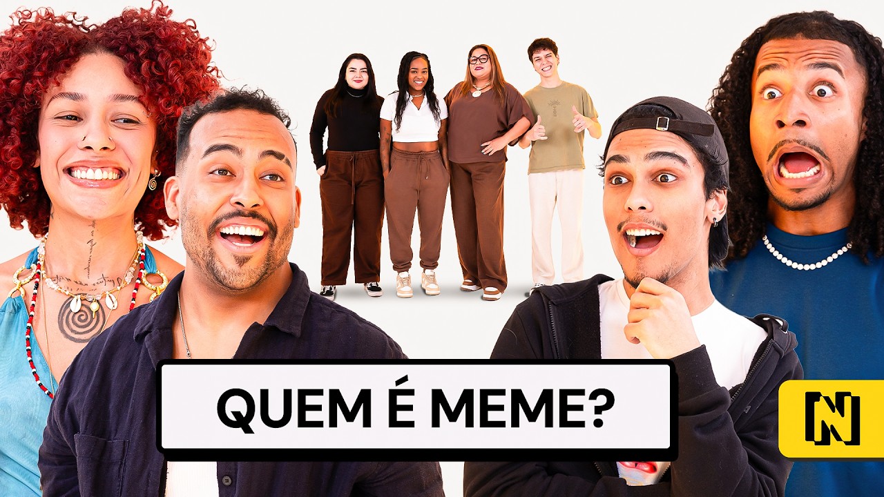 QUEM É O MEME? 🤔 ft. Tet, Zabela, Rano e Math Martin