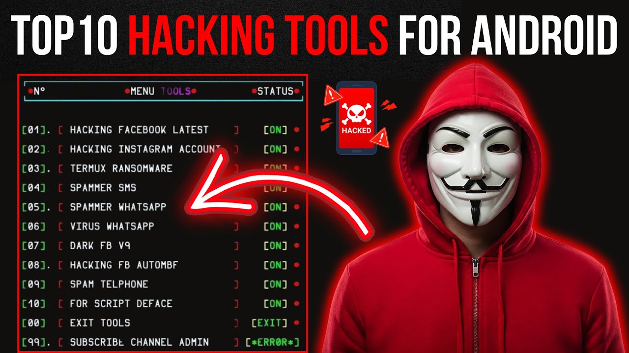 10 Top 10 Hacking Apps for Android Hackers