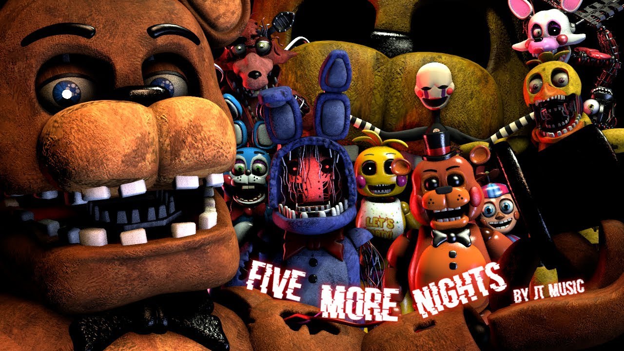FNAF/SFM: 'Five More Nights' - Longest Animation 🎬