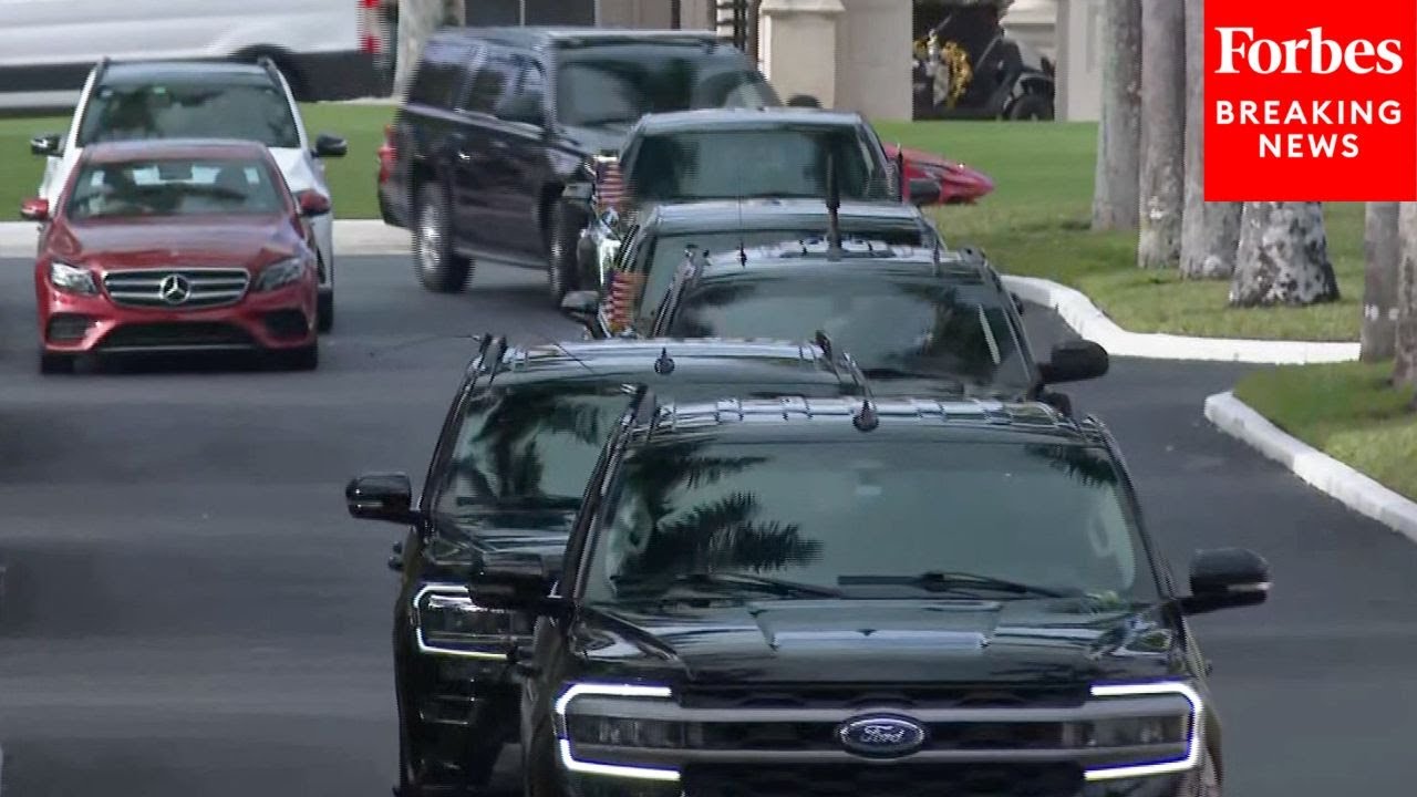 Trump Leaves Florida Golf Club After Guard Shooting 🏌️‍♂️