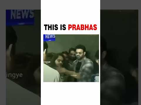 This is Prabhas || Prabhas Reactions On Lady Rebel Fan || Darling Prabhas || Rebel Star PRabhas