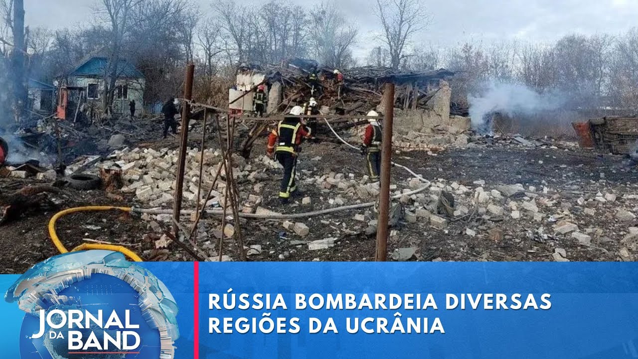 Conflito na Ucrânia: Rússia realiza novos ataques em várias regiões após suspensão de cúpula 🇷🇺
