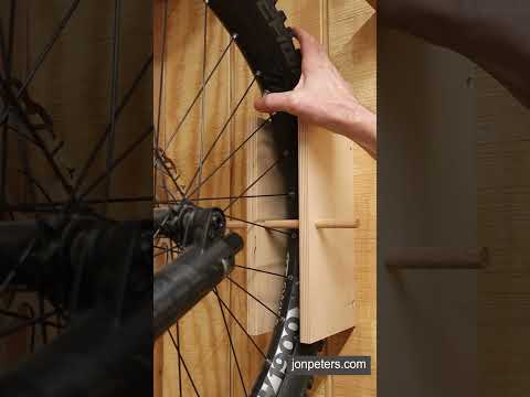 Bike Rack - What if the Tire Goes Flat #shorts