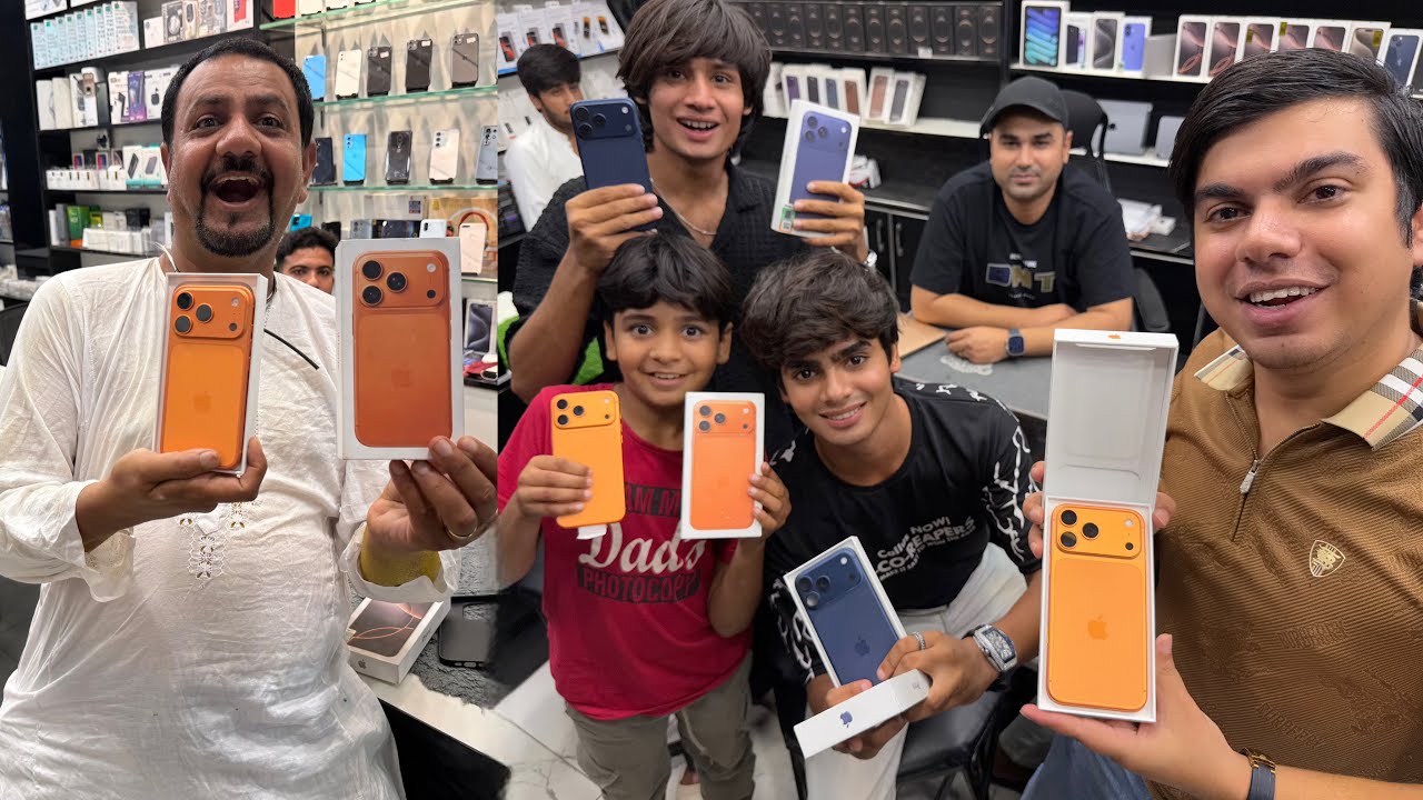 Gifting iPhone 17 Pro Max to All My Friends