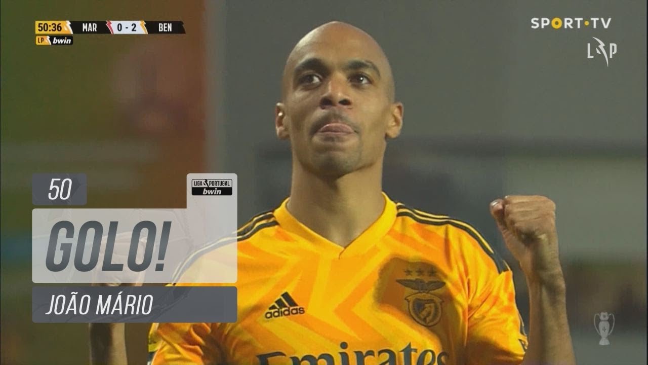Golo de João Mário na vitória do Benfica contra o Marítimo ⚽ | Liga Portugal 22/23 #24