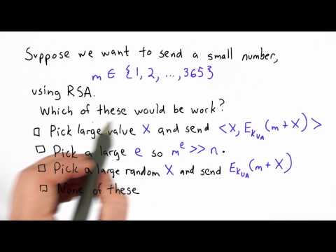 Small Messages - Applied Cryptography