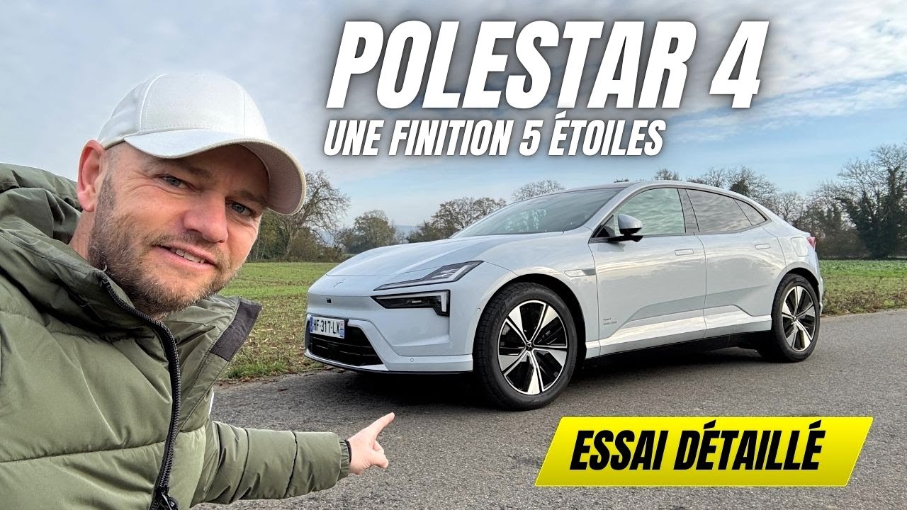 Polestar 4 Single motor 100 kWh : une qualité au top