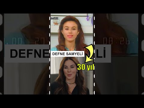 Defne samyeli İlk hali ! 30 yıl önce ! #defnesamyeli #shorts