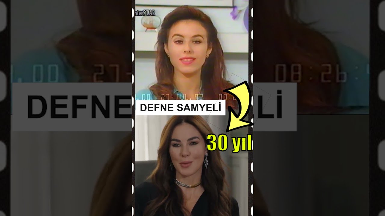 Defne Samyeli’nin 30 Yıl Önceki Hali! 🌟 Eski Fotoğraflarını Görün