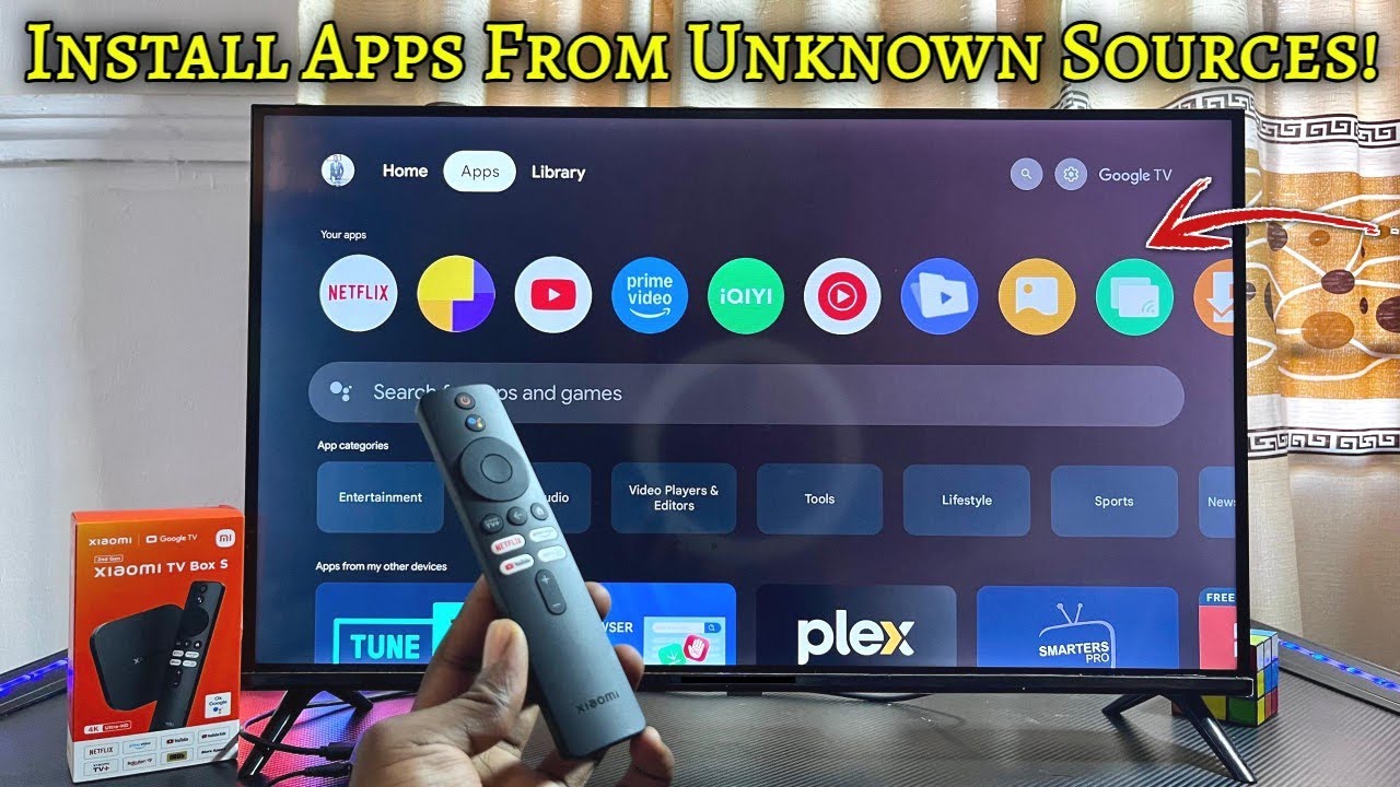 Install Apps from Unknown Sources on Xiaomi TV Box 📺