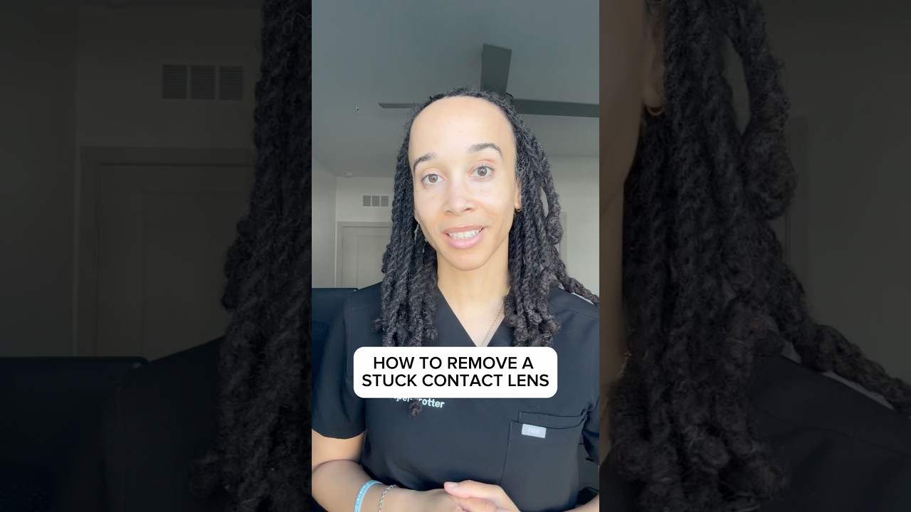 How to Safely Remove a Stuck Contact Lens