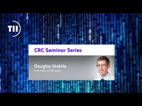 CRC Seminar Series - Douglas Stebila
